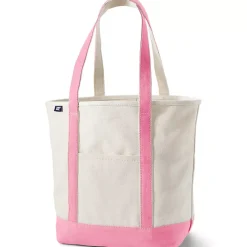 Medium 5 Pocket Open Top Canvas Tote Bag