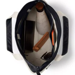 Medium 5 Pocket Open Top Canvas Tote Bag