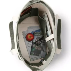 Medium 5 Pocket Open Top Canvas Tote Bag
