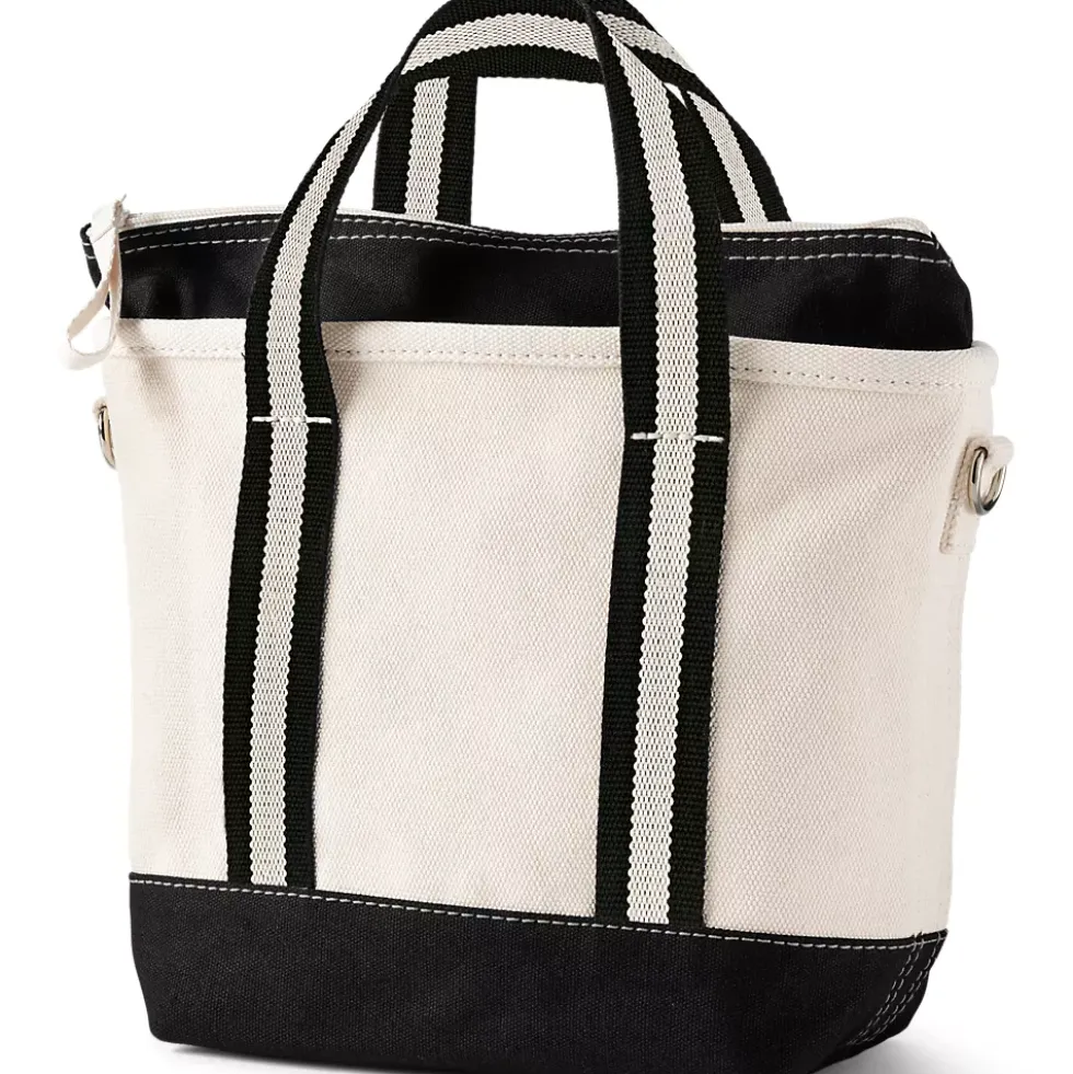 Medium 5 Pocket Open Top Canvas Tote Bag