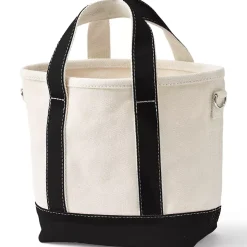Medium 5 Pocket Open Top Canvas Tote Bag