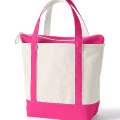 Medium 5 Pocket Open Top Canvas Tote Bag