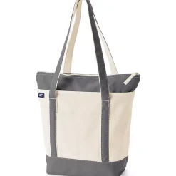 Medium 5 Pocket Open Top Canvas Tote Bag