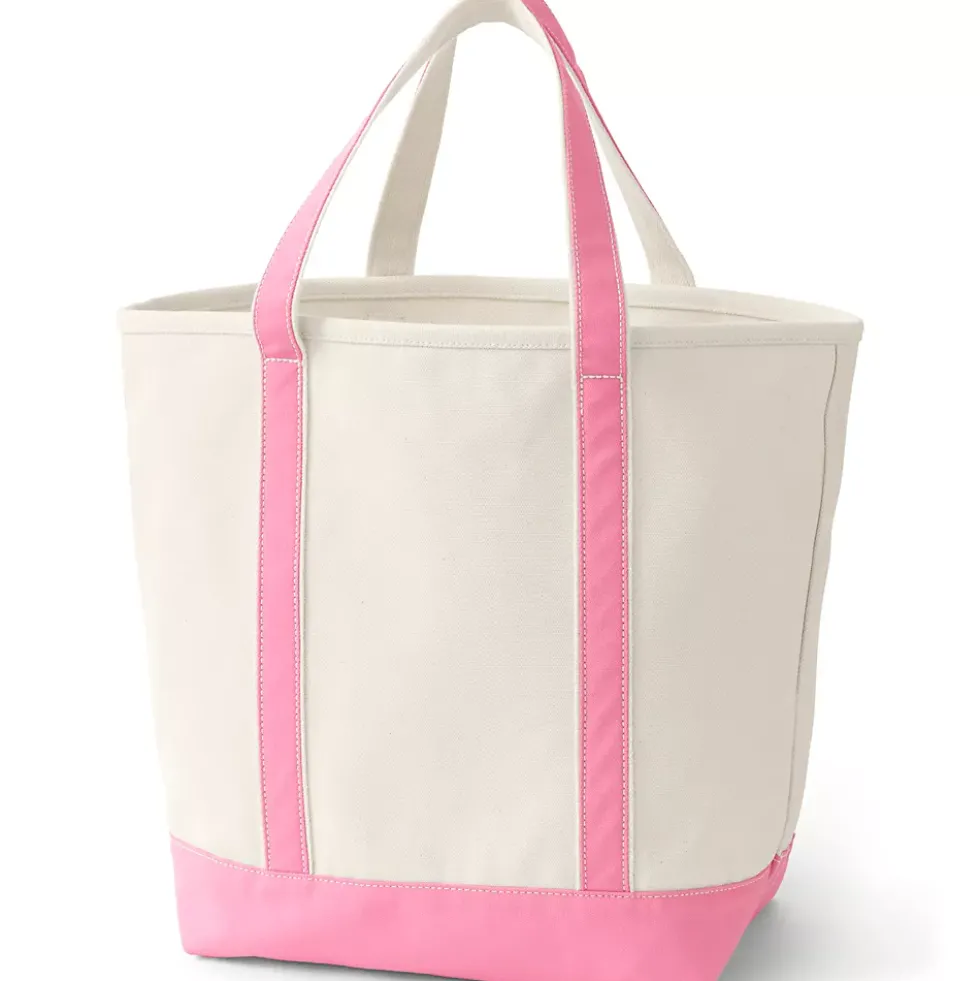 Medium 5 Pocket Open Top Canvas Tote Bag