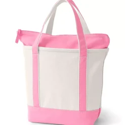 Medium 5 Pocket Open Top Canvas Tote Bag