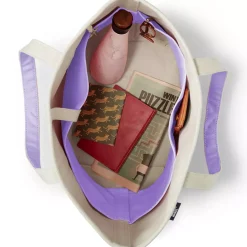 Medium 5 Pocket Open Top Canvas Tote Bag