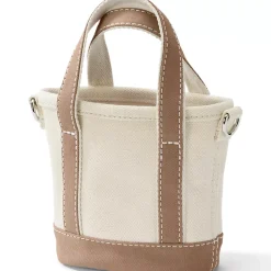 Medium 5 Pocket Open Top Canvas Tote Bag