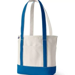Medium 5 Pocket Open Top Canvas Tote Bag