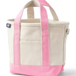 Medium 5 Pocket Open Top Canvas Tote Bag