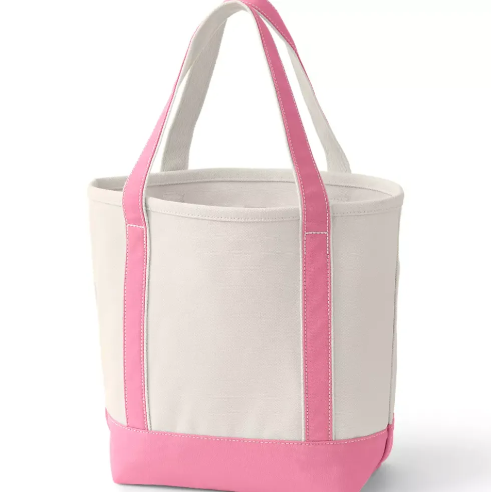 Medium 5 Pocket Open Top Canvas Tote Bag