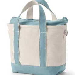 Medium 5 Pocket Open Top Canvas Tote Bag