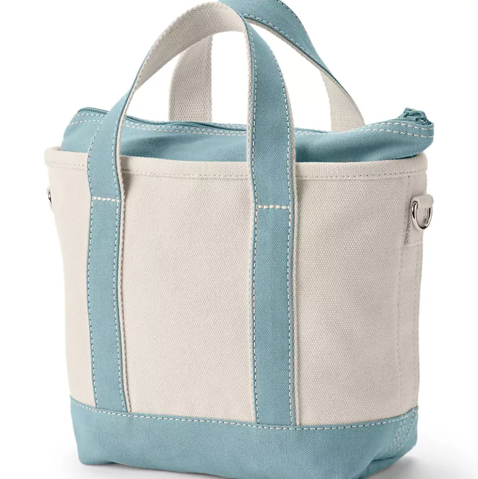 Medium 5 Pocket Open Top Canvas Tote Bag