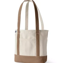 Medium 5 Pocket Open Top Canvas Tote Bag