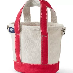 Medium 5 Pocket Open Top Canvas Tote Bag