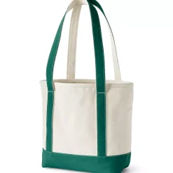 Medium 5 Pocket Open Top Canvas Tote Bag