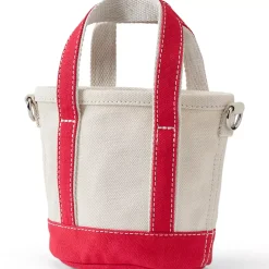 Medium 5 Pocket Open Top Canvas Tote Bag