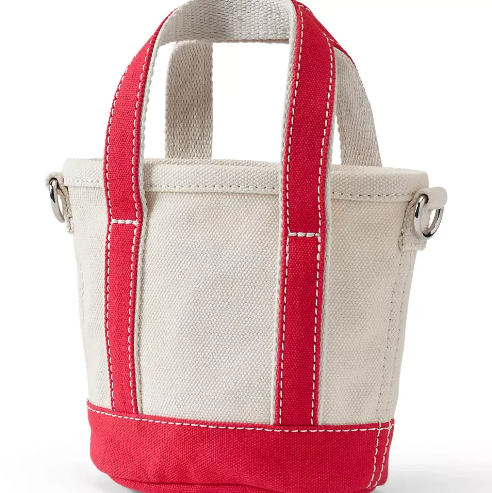 Medium 5 Pocket Open Top Canvas Tote Bag