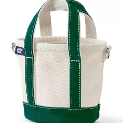 Medium 5 Pocket Open Top Canvas Tote Bag