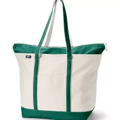 Medium 5 Pocket Open Top Canvas Tote Bag