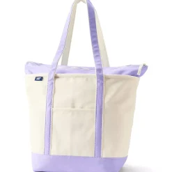 Medium 5 Pocket Open Top Canvas Tote Bag