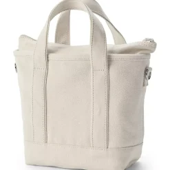Medium 5 Pocket Open Top Canvas Tote Bag