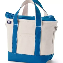 Medium 5 Pocket Open Top Canvas Tote Bag