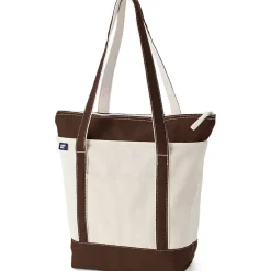 Medium 5 Pocket Open Top Canvas Tote Bag