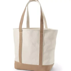 Medium 5 Pocket Open Top Canvas Tote Bag