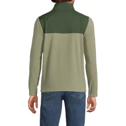 Men's Anyweather RainDefense Fleece Mixed Media Quarter Zip Pullover