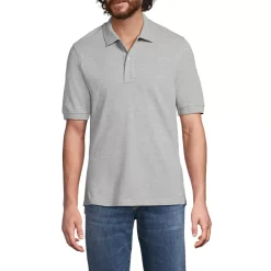 Men's Banded Short Sleeve Mesh Polo