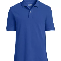 Men's Banded Short Sleeve Mesh Polo