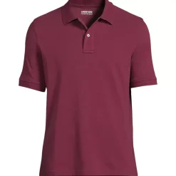 Men's Banded Short Sleeve Mesh Polo