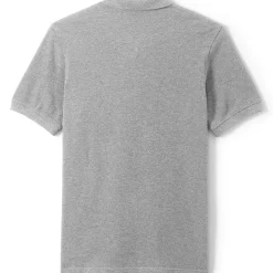 Men's Banded Short Sleeve Mesh Polo