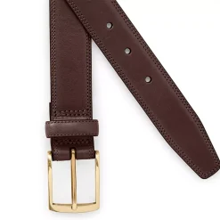 Men's Big Classic Leather Chino Belt
