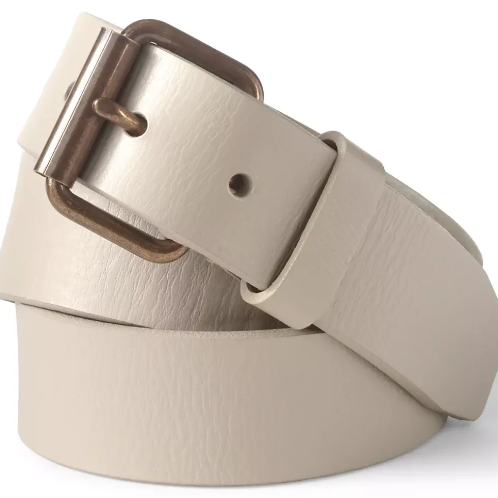 Men's Big Leather Jean Belt