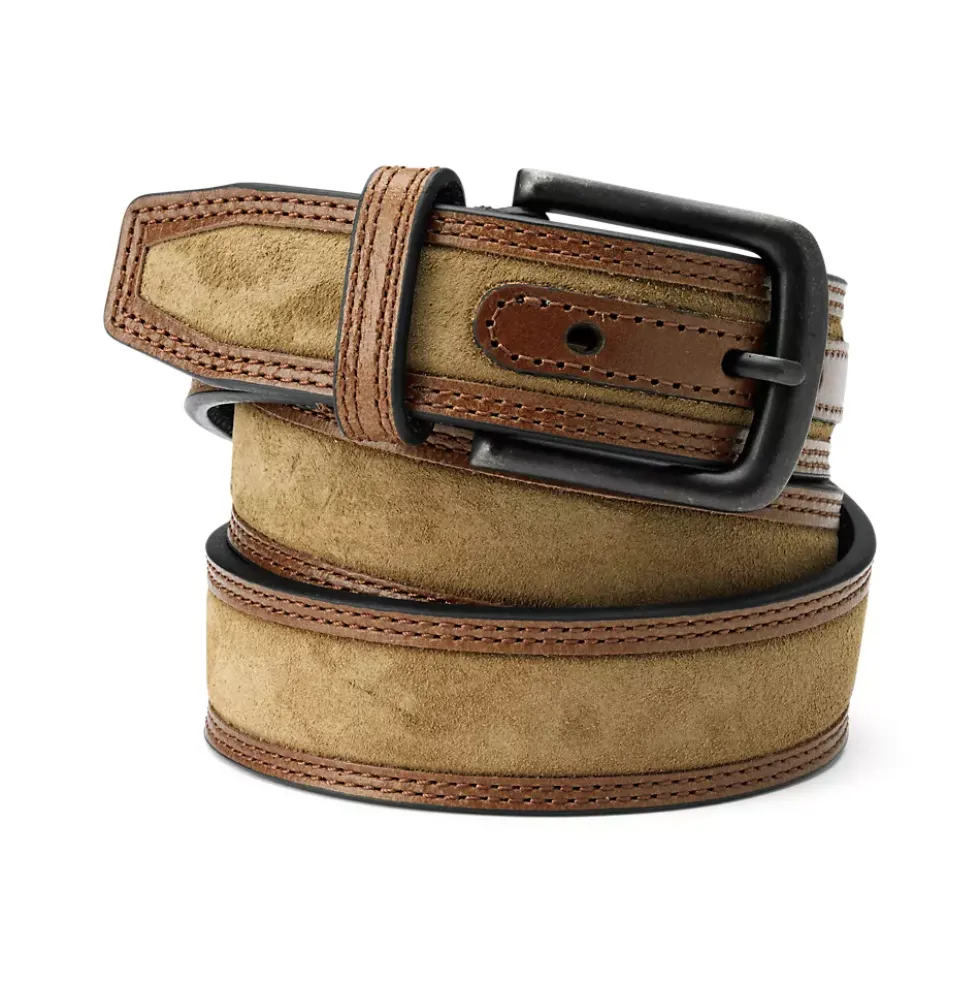 Men's Big Rugged Leather Belt