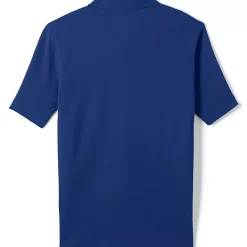 Men's Big Short Sleeve Mesh Polo Shirt
