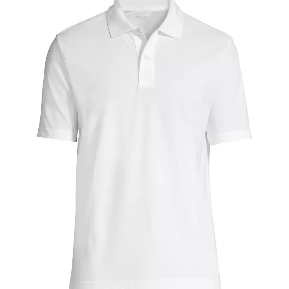 Men's Big Short Sleeve Mesh Polo Shirt