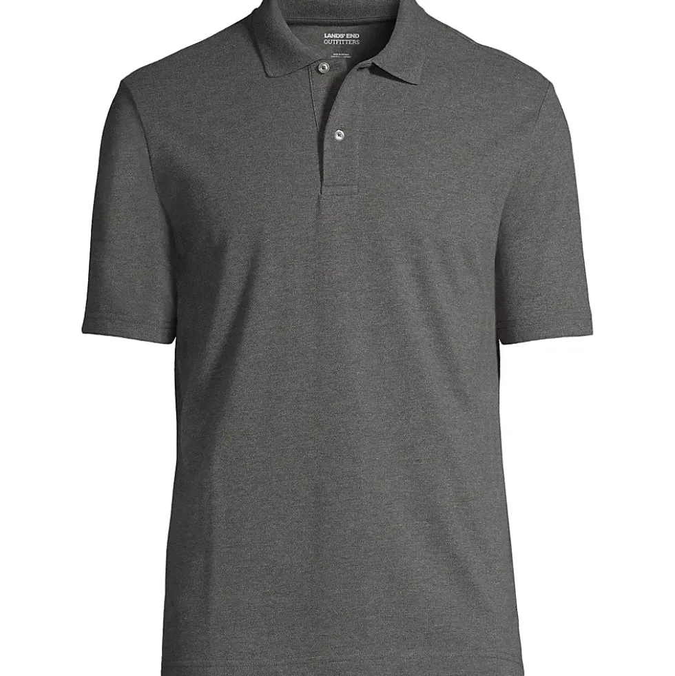 Men's Big Short Sleeve Mesh Polo Shirt