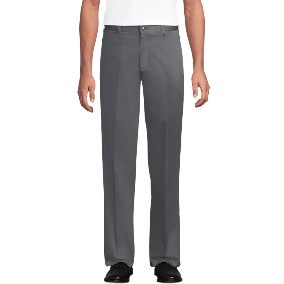 Men's Blend Plain Front Chino Pants