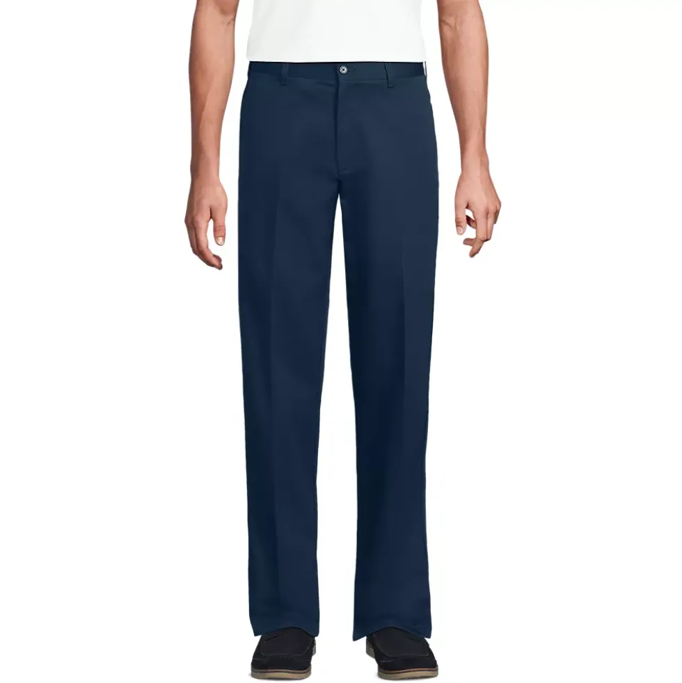 Men's Blend Plain Front Chino Pants