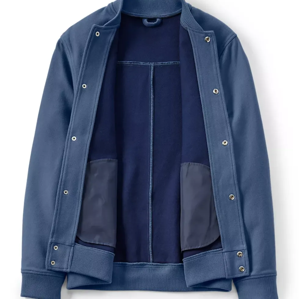 Men's Bonded Twill Varsity Jacket