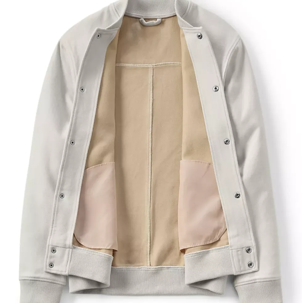 Men's Bonded Twill Varsity Jacket
