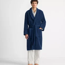 Men's Calf Length Turkish Terry Robe
