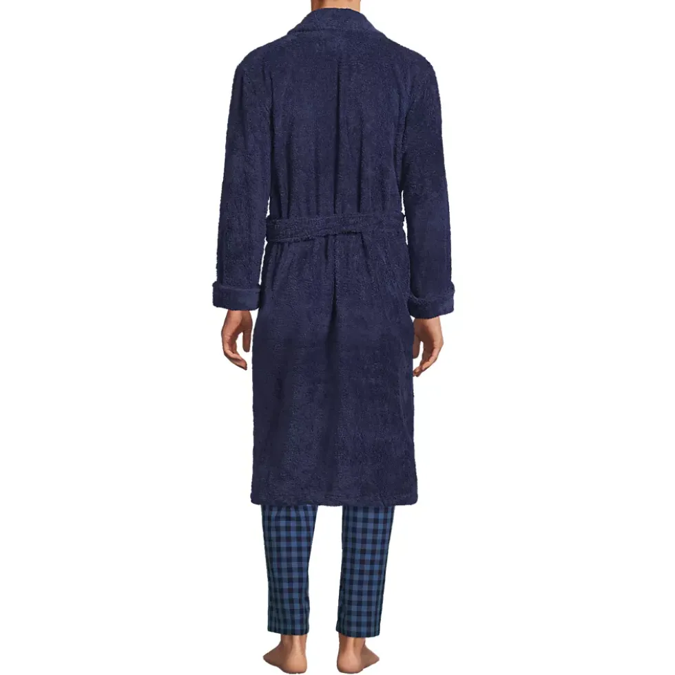 Men's Calf Length Turkish Terry Robe