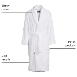 Men's Calf Length Turkish Terry Robe