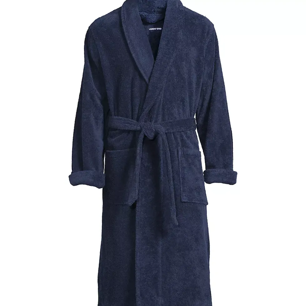 Men's Calf Length Turkish Terry Robe