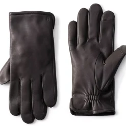 Men's Cashmere Lined EZ Touch Leather Glove