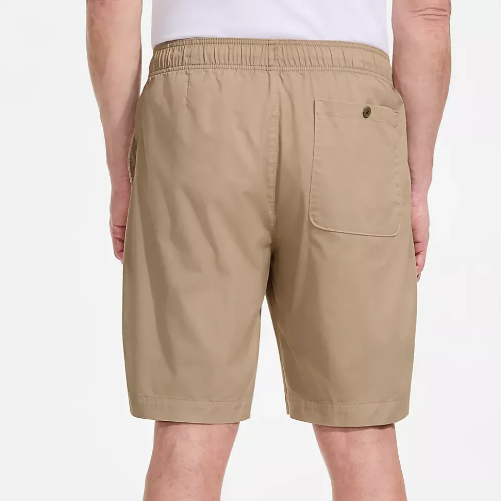 Men's 9" Classic Fit Lightweight Twill Deck Short