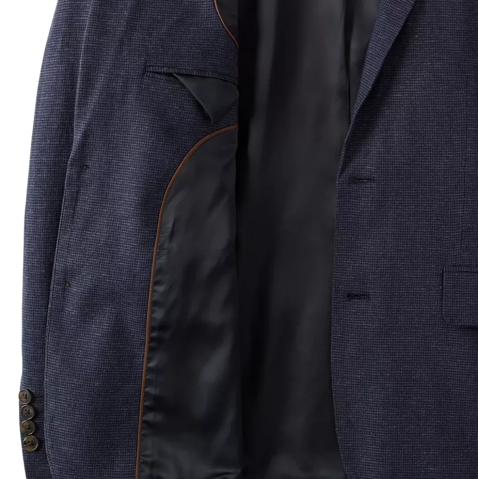 Men's Classic Fit Linen Blend Blazer